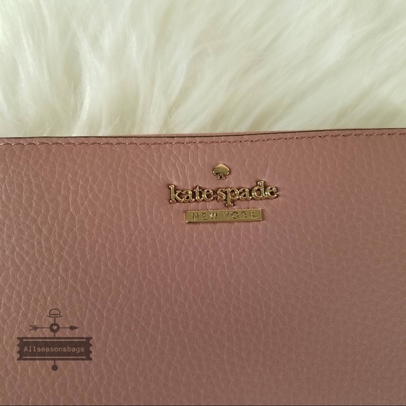 Kate spade dusty peony Jackson street Lacey wallet - Picture 4 of 8